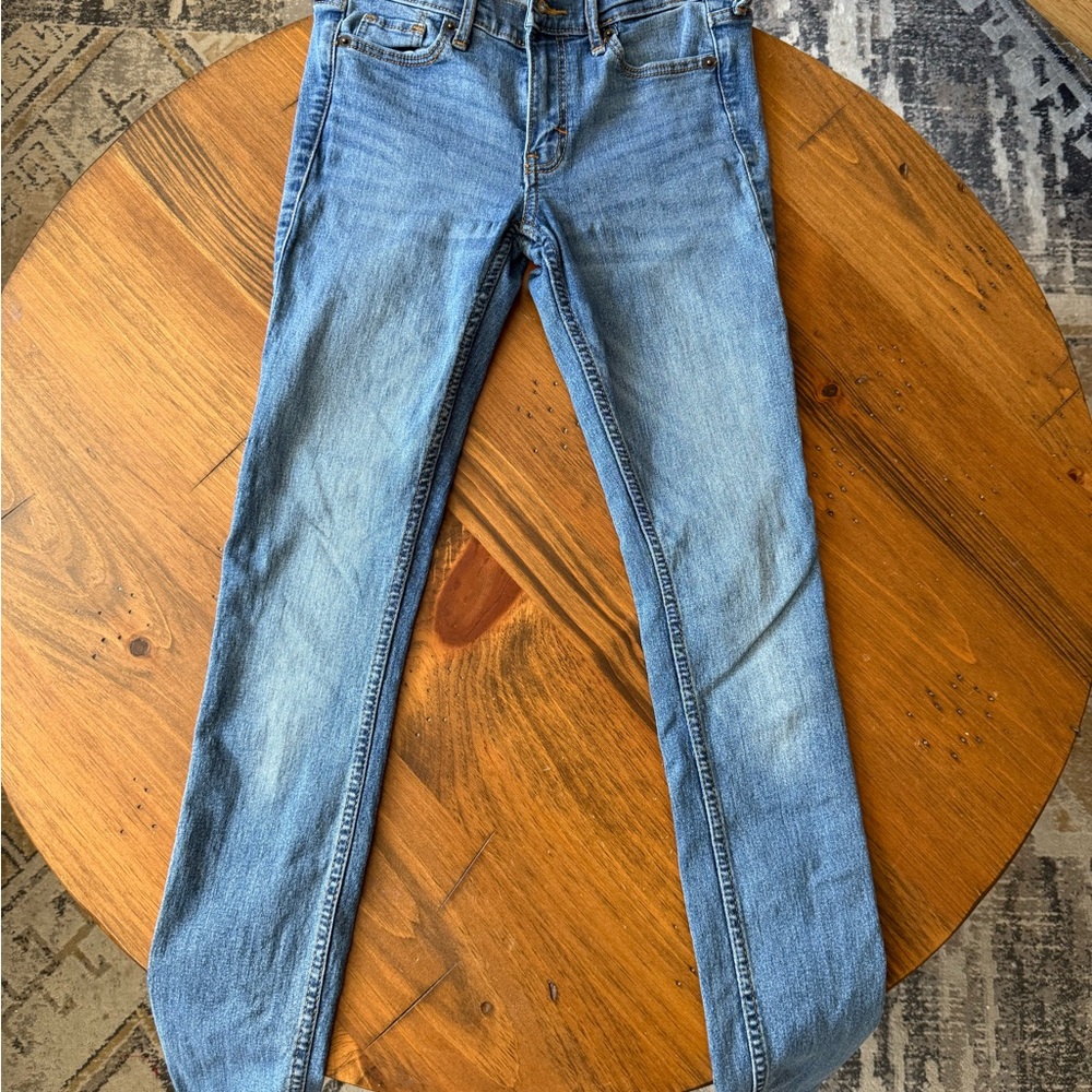 Abercrombie and Fitch Light Wash Women's Jeans Super Skinny